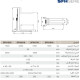 ونش شوكة يدوي حمولة 2 طن إرتفاع 1.6 متر ماركة CAMEL موديل SFH2016